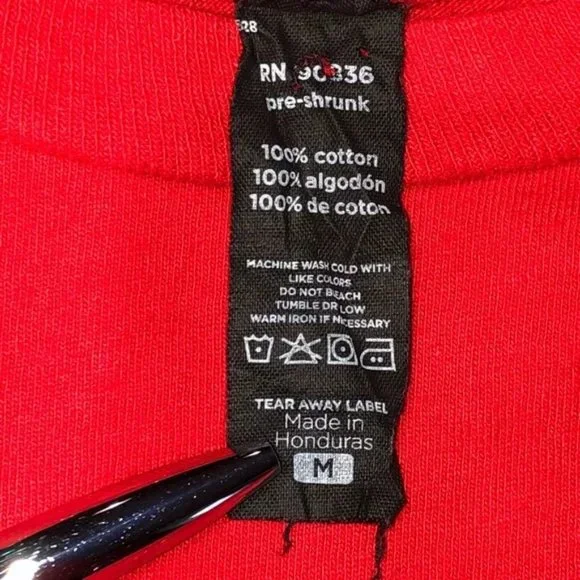 Texas Tech University Transition & Engagement Red, White and Black Graphic Tee - Picture 7 of 9